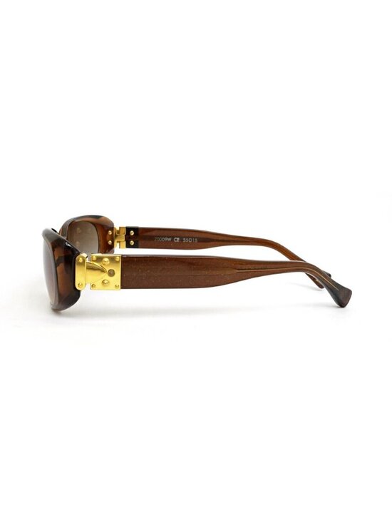 Louis Vuitton Sunglasses Spson GM Brown Gold Lame Eyewear